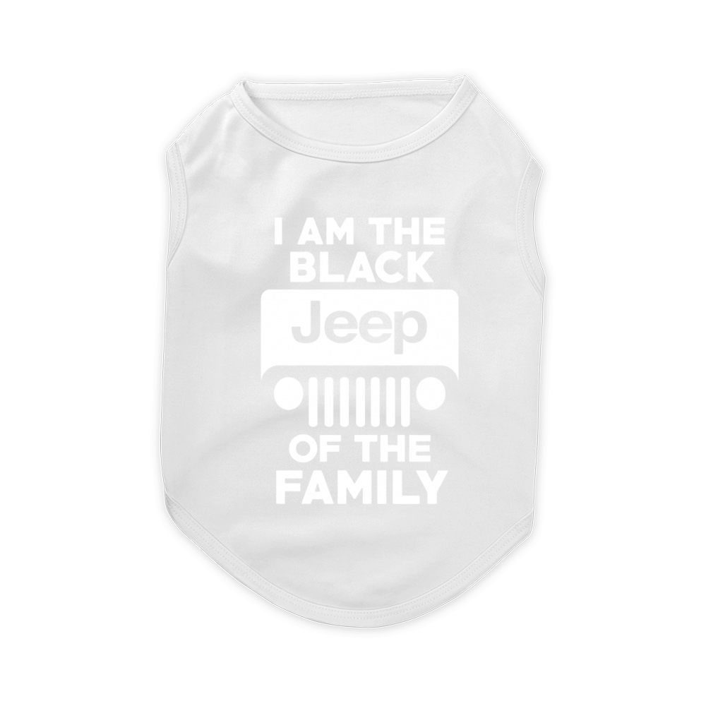 Black Jeep  of the family Pet T-Shirt