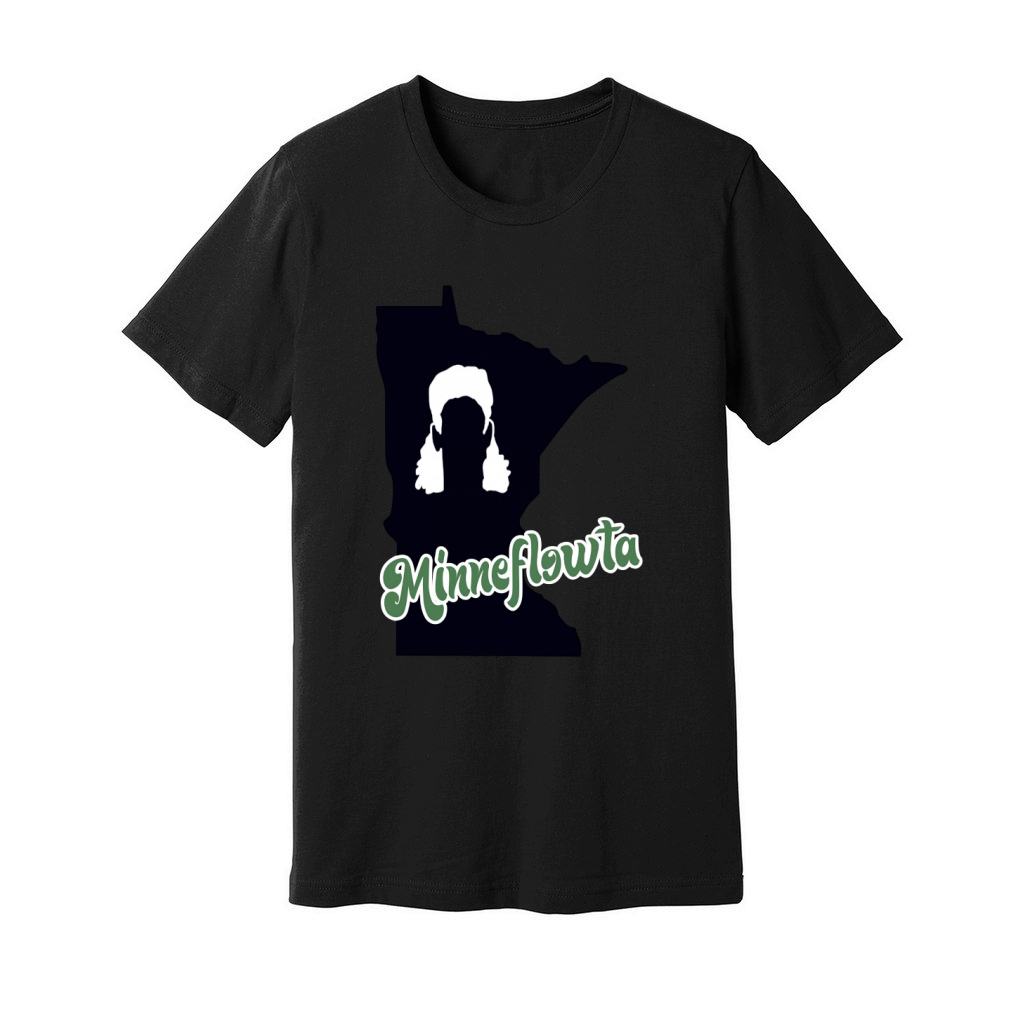 Minneflowta Hockey Hair Unisex Jersey Tee