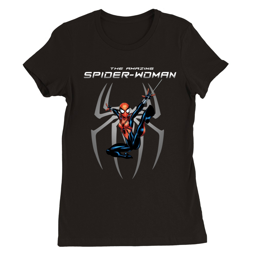The Amazing Spider Woman 2 Premium Womens Crewneck T-shirt