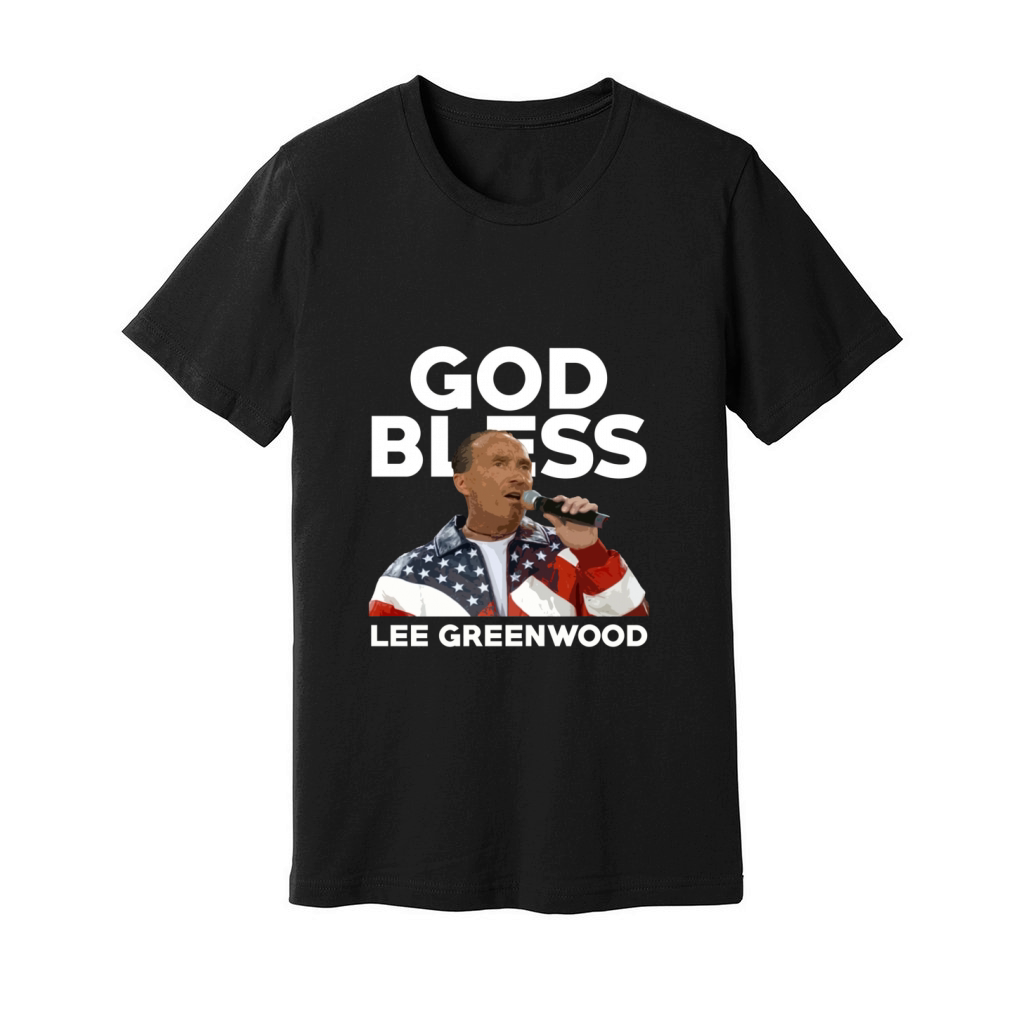 God Bless Lee Greenwood Country Music Singer Usa Legend Unisex Jersey Tee