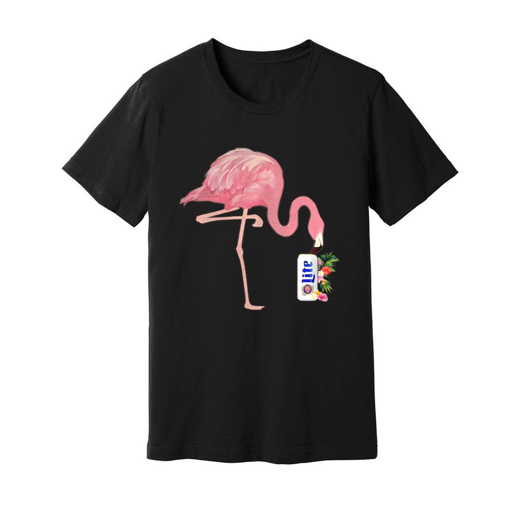 Miller Lite Pink Bird shirt Unisex Jersey Tee