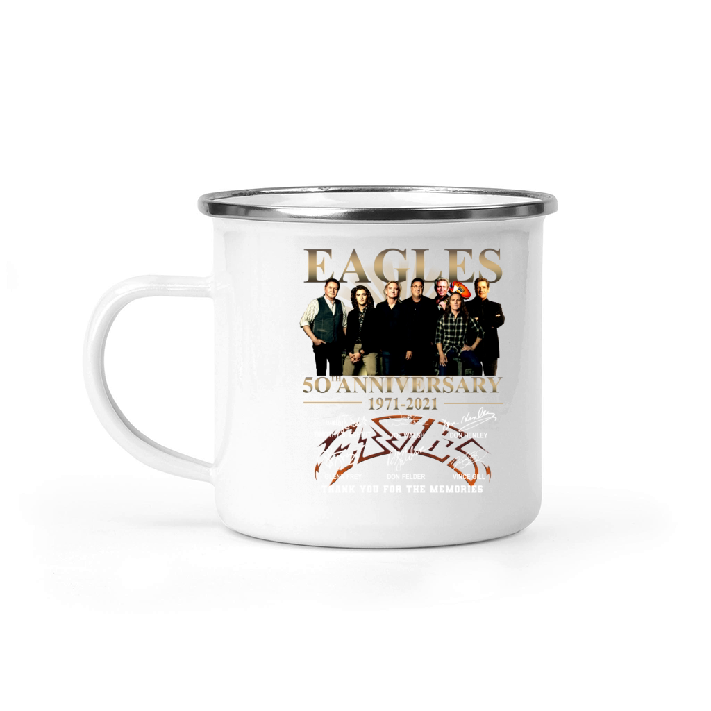 Eagles 50th anniversary thank you for the memories Camping Mug