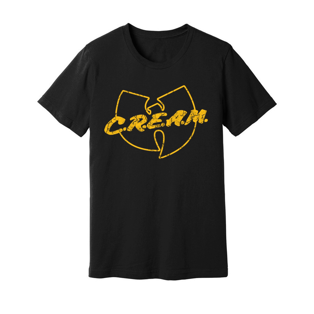 cream wutang yellow Unisex Jersey Tee