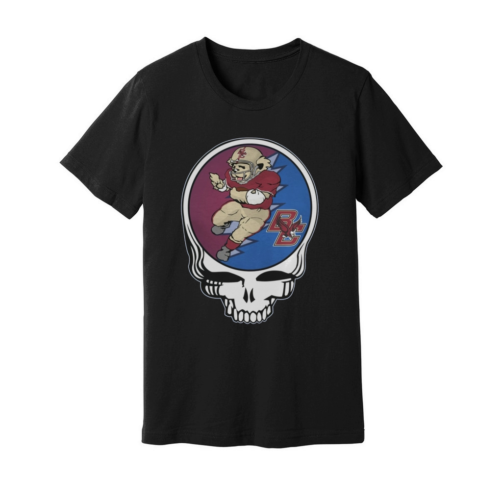 GratefulDead Boston College Eagles Unisex Jersey Tee