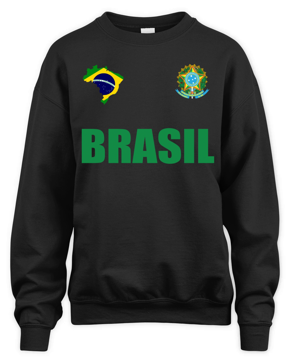 Brasilien Fußball Trikot Unisex Premium Crewneck Sweatshirt