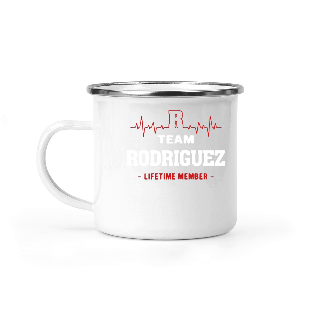 Team Rodriguez lifetime member shirt Camping Mug