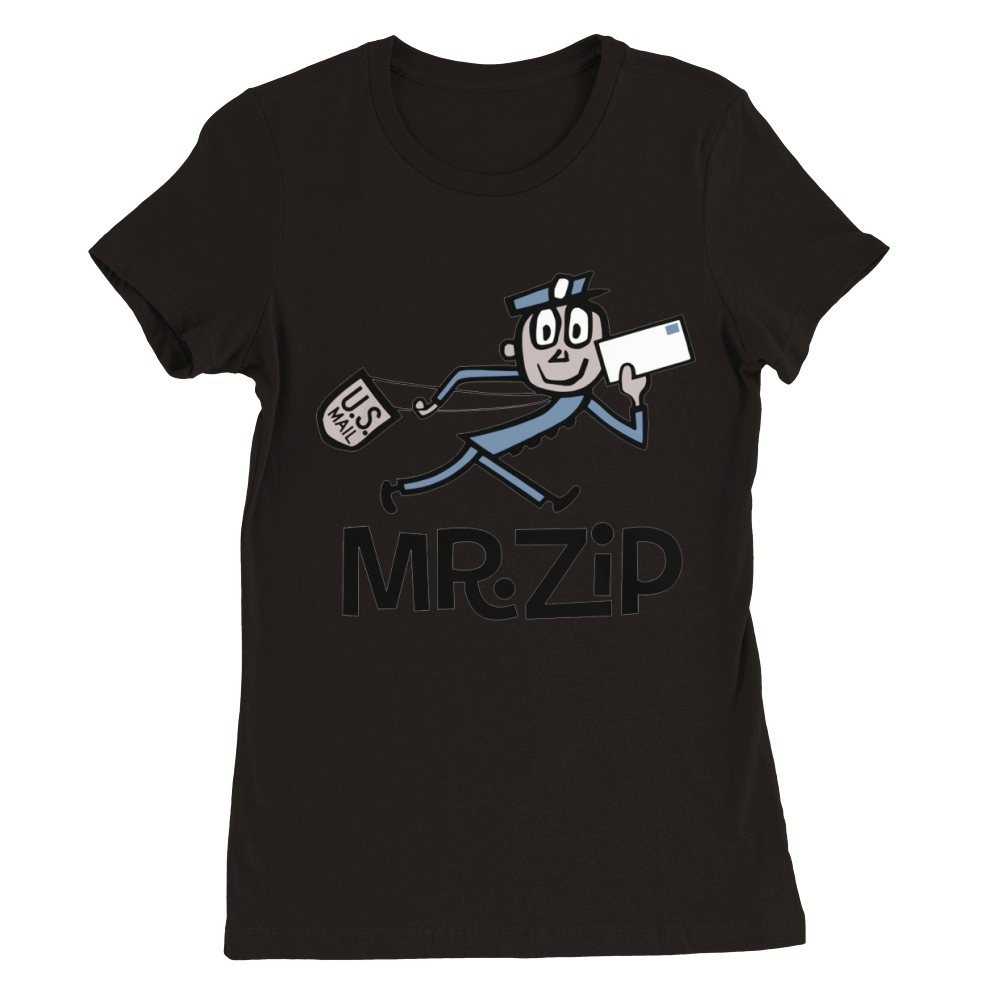 Mr Zip Premium Womens Crewneck T-shirt
