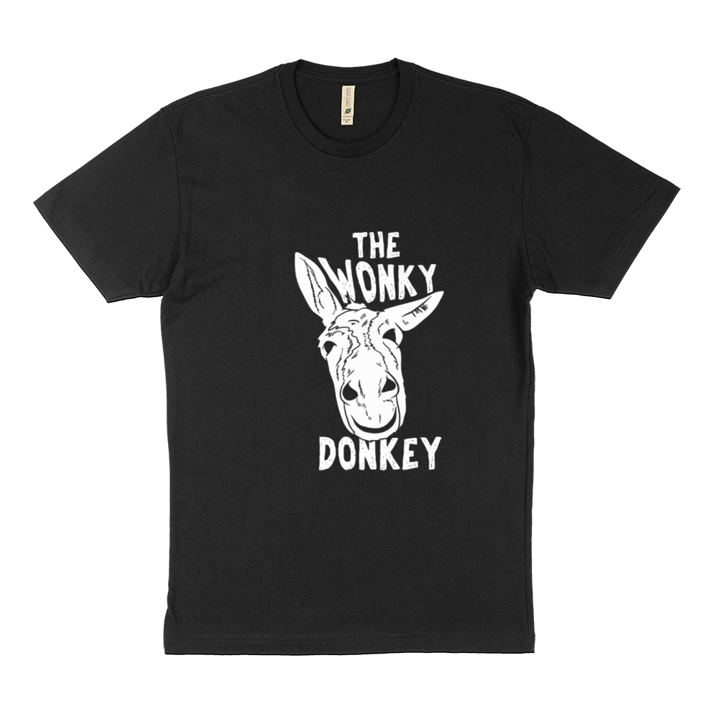 The Wonky Donkey Funny Donkey Lover Farm Animal Sustainable T-Shirt