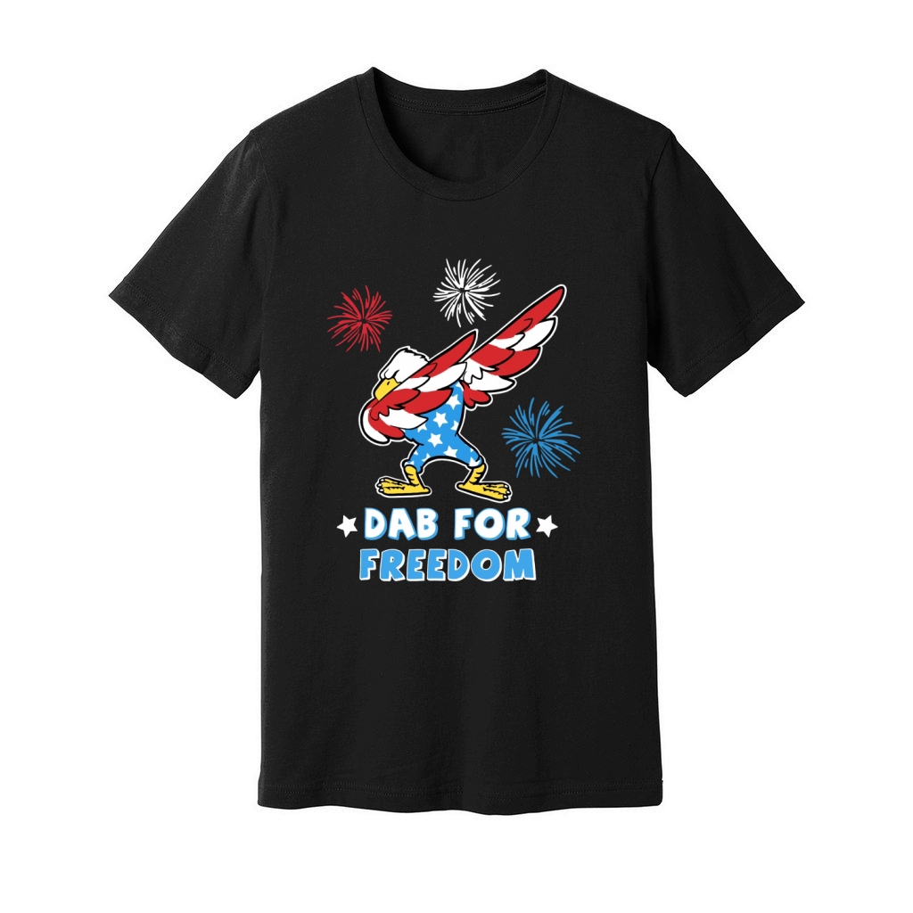 American Dab for freedom Unisex Jersey Tee