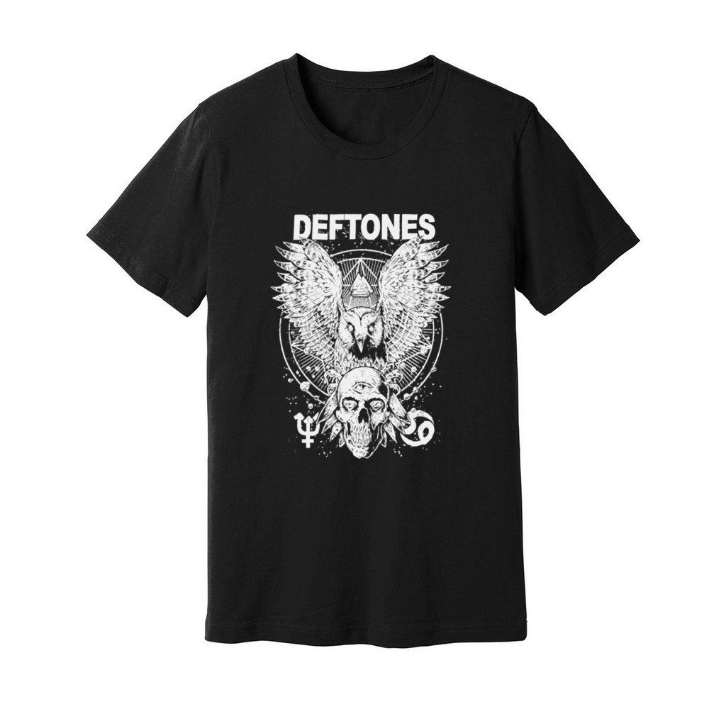 Deftones  Owl and Skull Unisex Jersey Tee