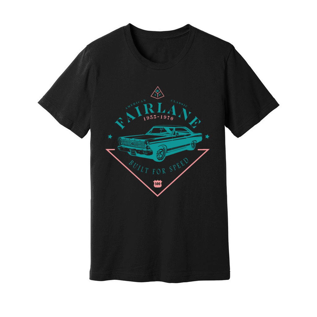 Ford Fairlane - Built For Speed Unisex Jersey Tee