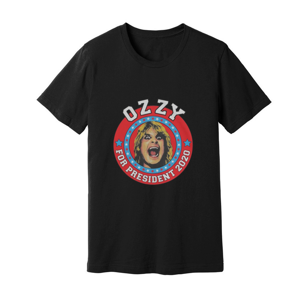 Ozzy Osbourne For President Unisex Jersey Tee