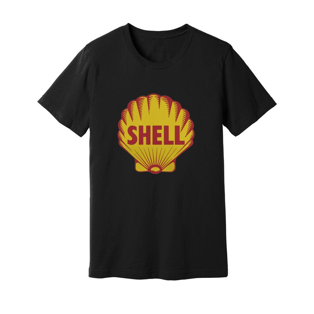Shell 1948 Yellow Logo Unisex Jersey Tee