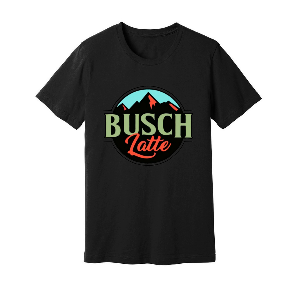Vintage Busch Light Busch Latte Unisex Jersey Tee