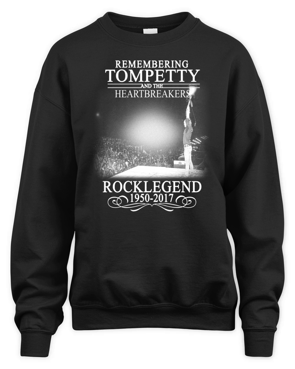 Tom Petty Unisex Premium Crewneck Sweatshirt
