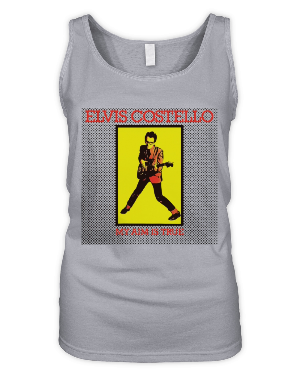 Elvis Costello - My Aim is True Organic Women's Tank Top