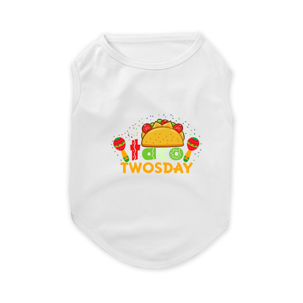 Taco twosday Cinco De Mayo Pet T-Shirt