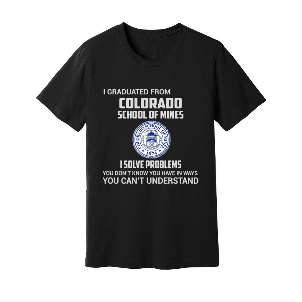 Colorado School of Mines Unisex Jersey Tee