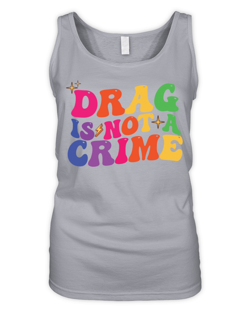 LGBTQ Pride Month Drag Is Not A Crime Organic Women's Tank Top