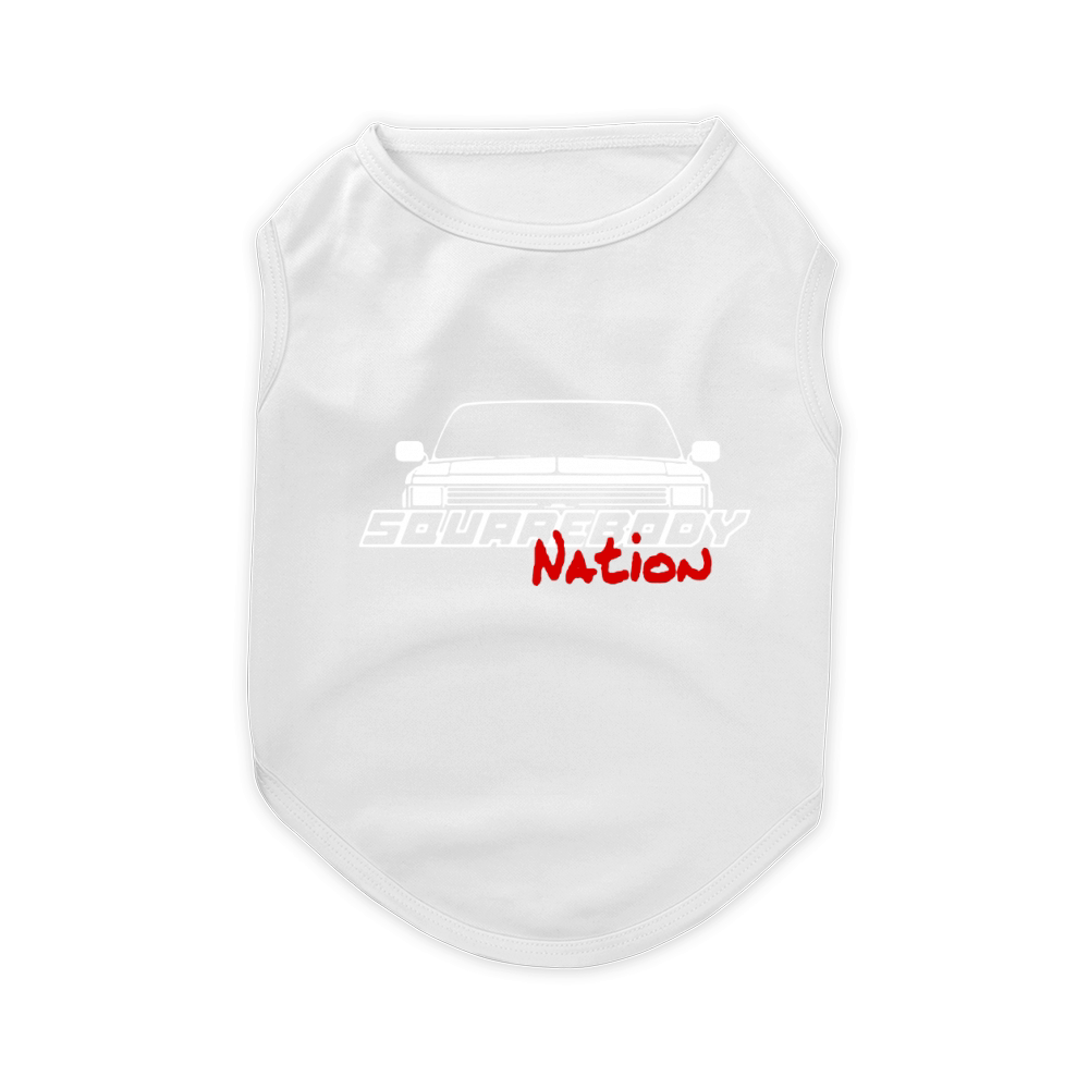 Square Body Nation Pet T-Shirt
