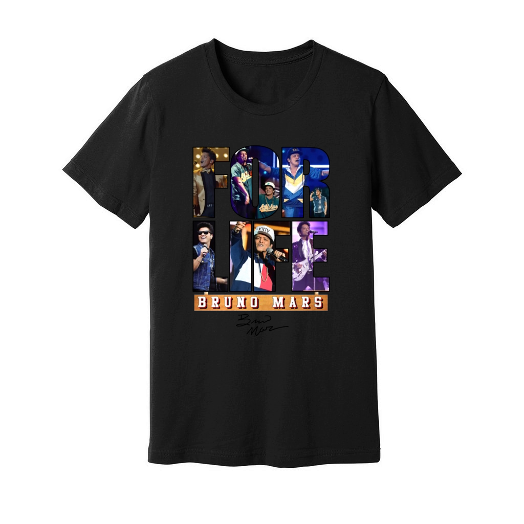 BRUNO MARS Unisex Jersey Tee