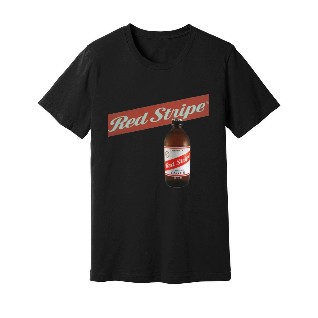 Red Stripe Unisex Jersey Tee