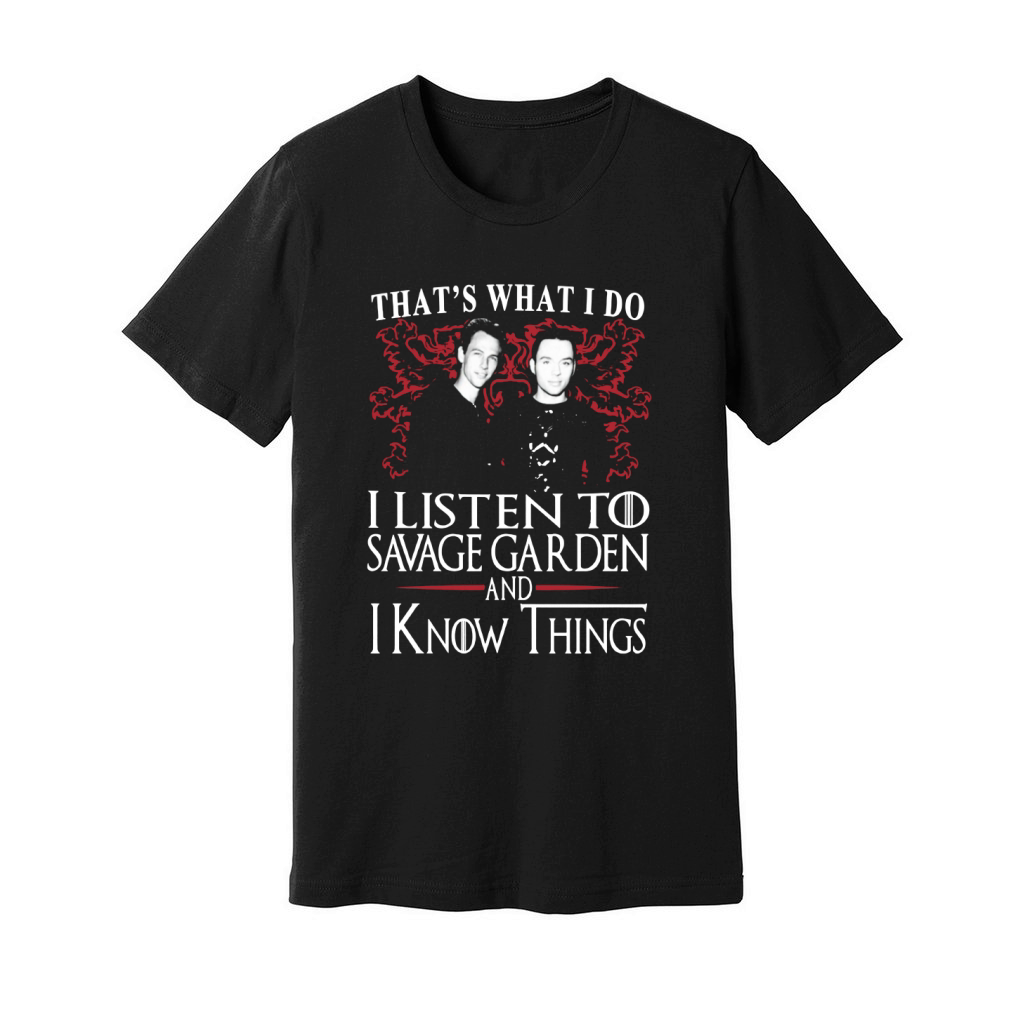 Savage Garden I KNOW THINGS Unisex Jersey Tee