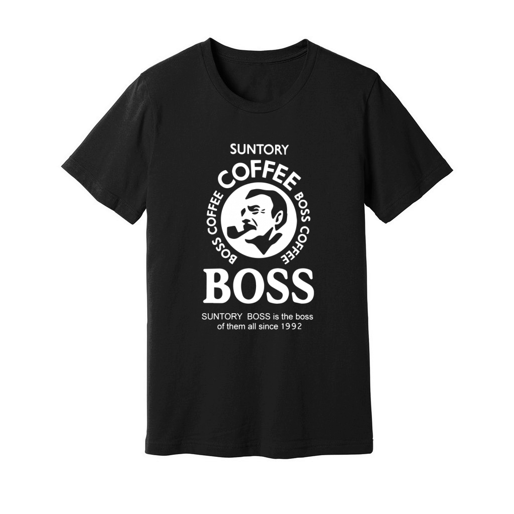 Suntory Boss Coffee shirt, hoodie, tank top Unisex Jersey Tee