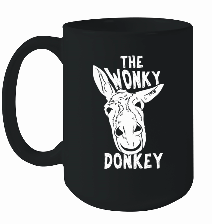 The Wonky Donkey Funny Donkey Lover Farm Animal Ceramic Mug