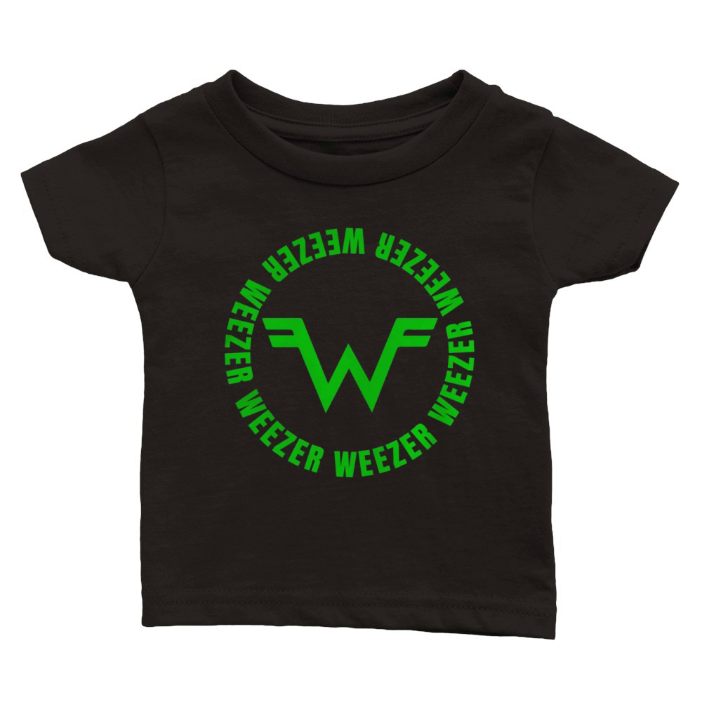 Weezer band Tshirt Classic Baby Crewneck T-shirt