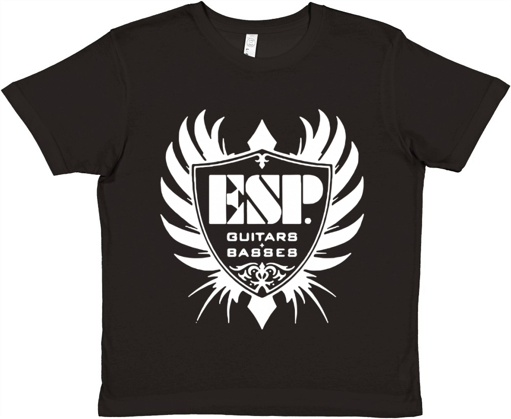 ESP Guitars Logo T-Shirt Premium Kids Crewneck T-shirt