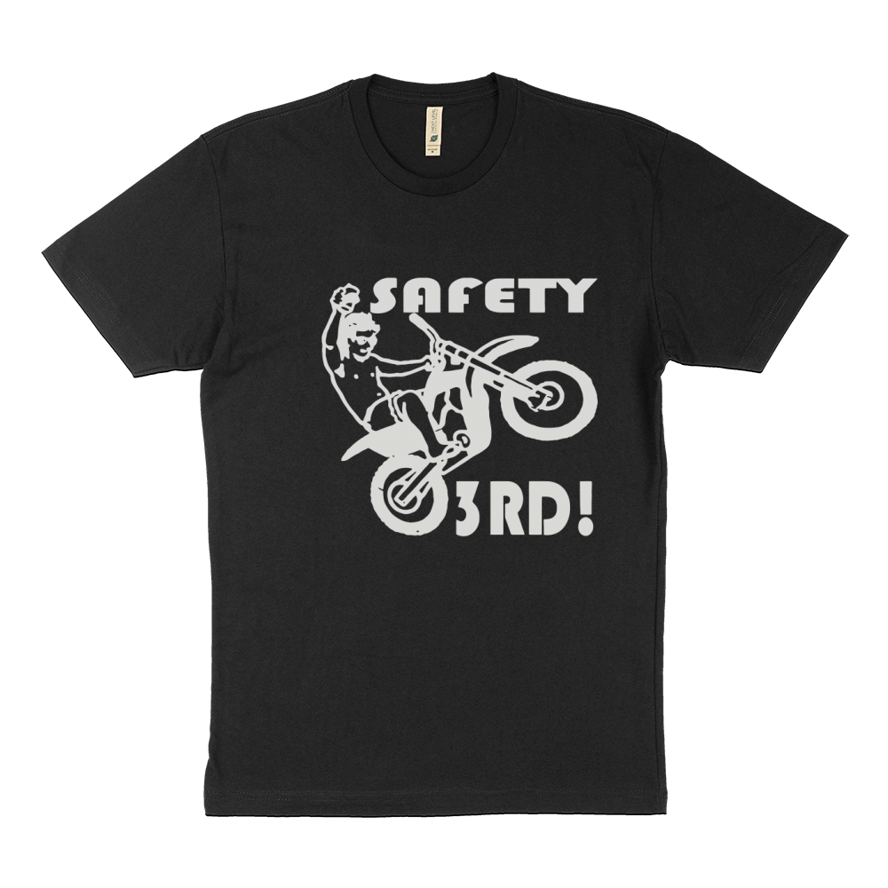 Safety 3rd Dirt bike motocross Sustainable T-Shirt