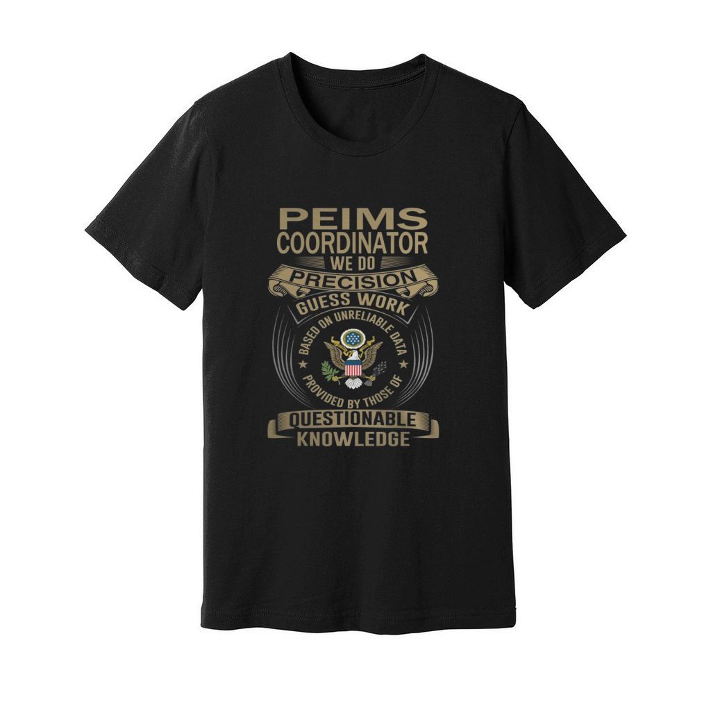 PEIMS COORDINATOR Wedo Unisex Jersey Tee