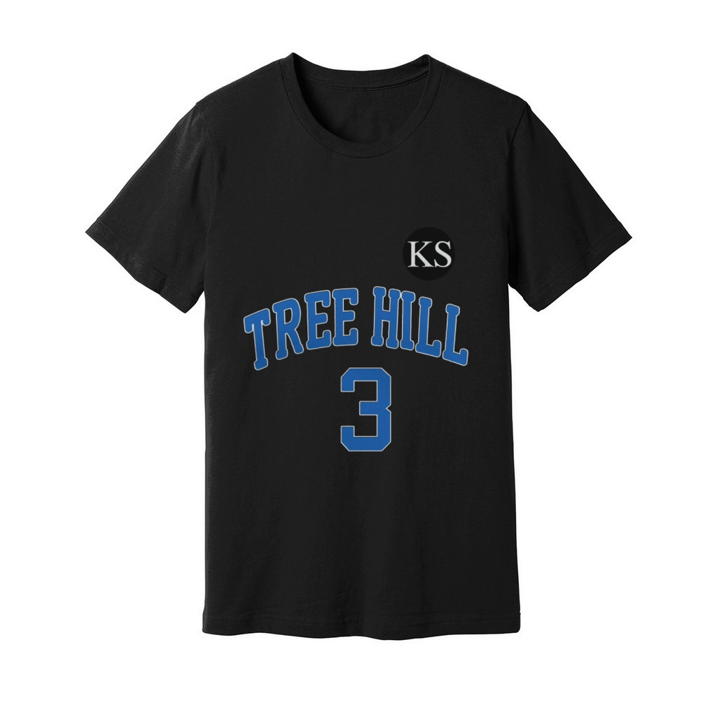 Tree Hill Ravens KS Patch Funny Tshirt Unisex Jersey Tee