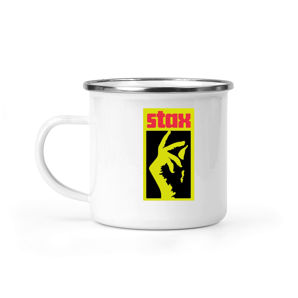 STAX Records - T Shirt Camping Mug