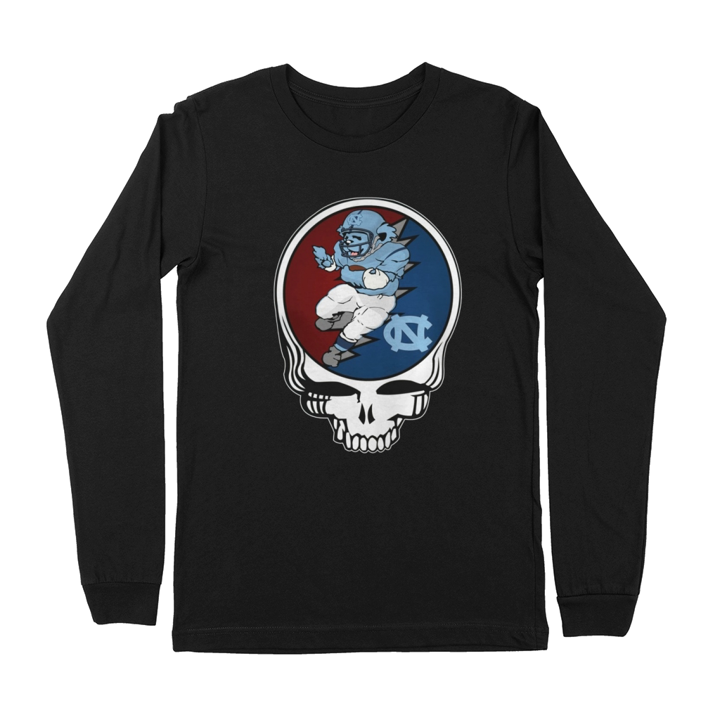 GratefulDead Tshirt North Carolina Tar Heels Premium Long Sleeve