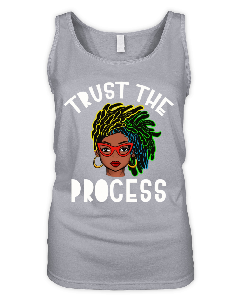 Naturally Loc's Trust The Process Organic Women's Tank Top