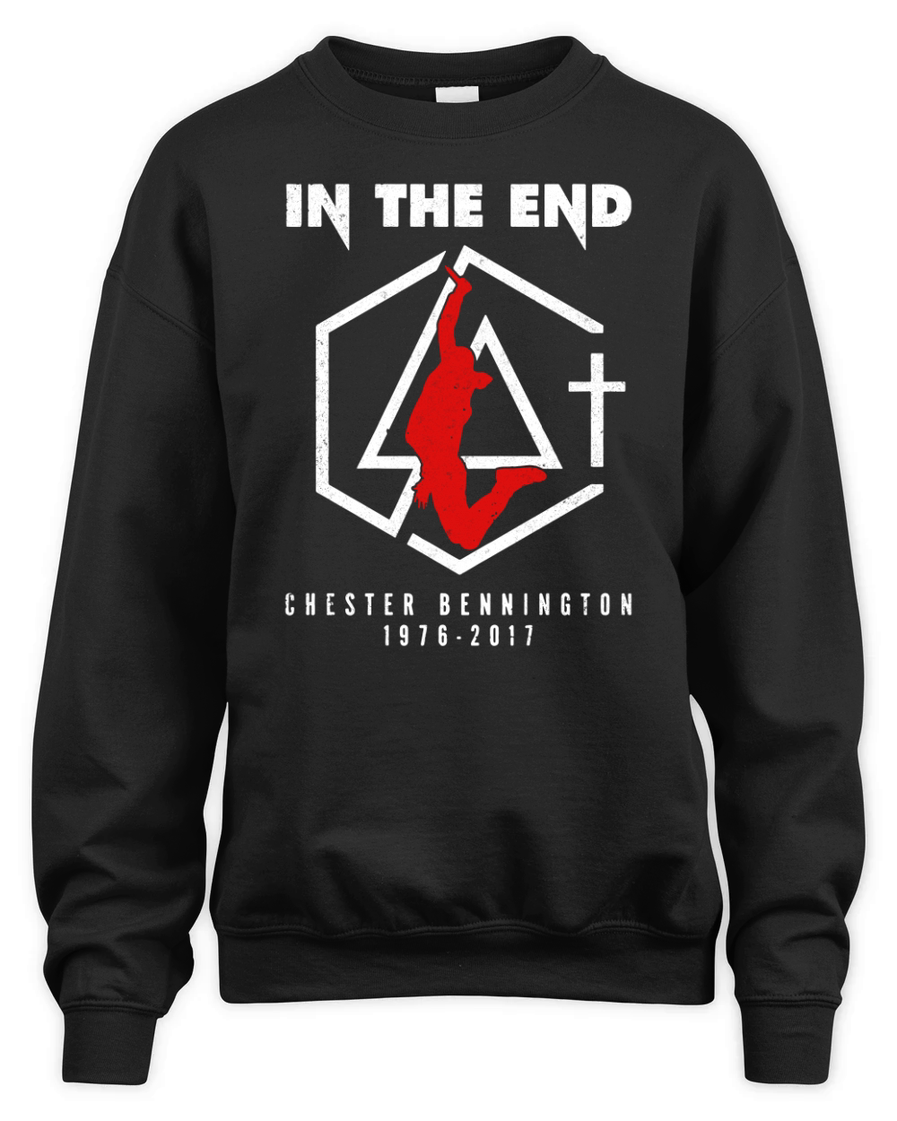 RIP Chester Bennington Unisex Premium Crewneck Sweatshirt