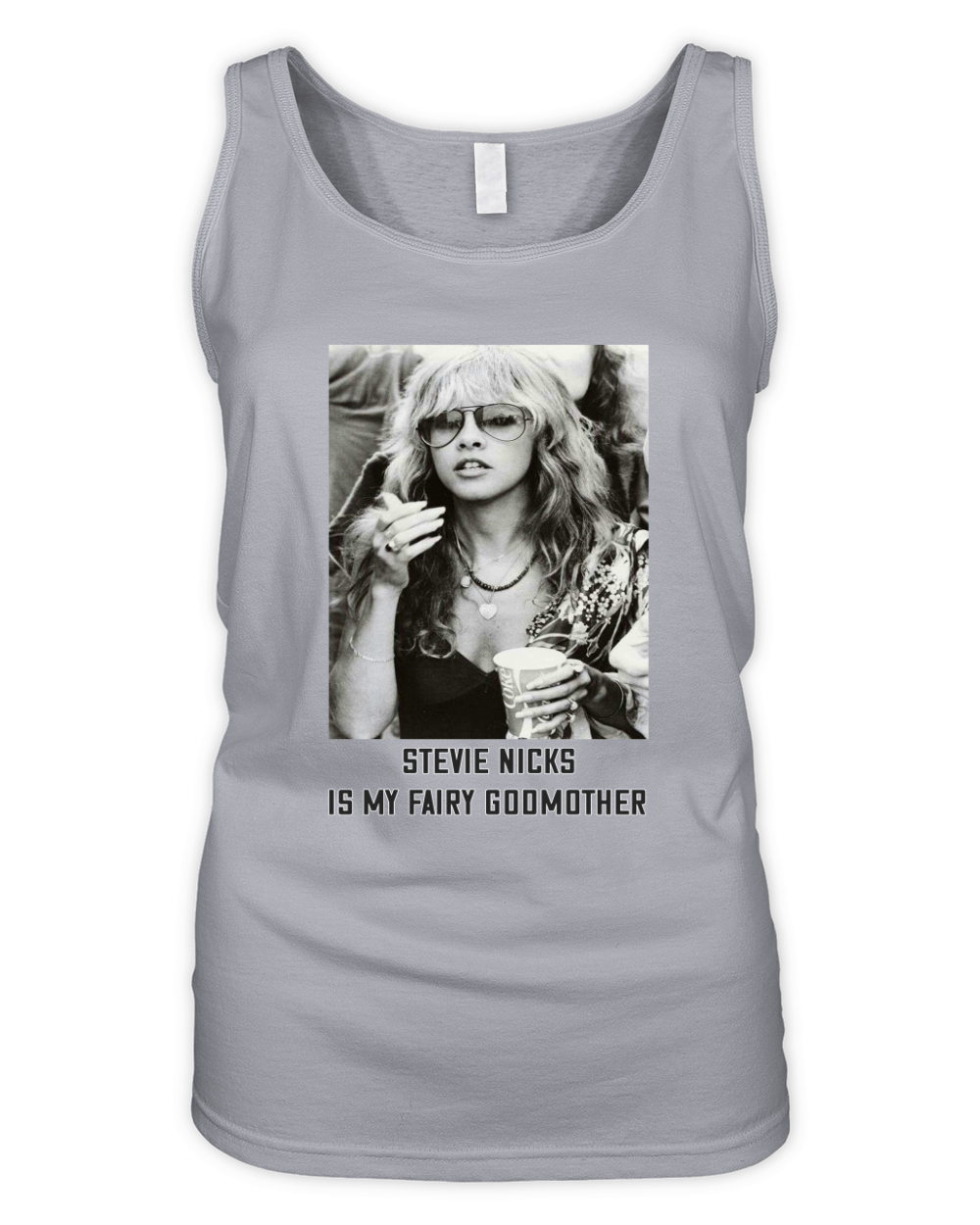 Stevie Nicks is my fairy godmother shirt - Baby Onesie Organic Women's Tank Top