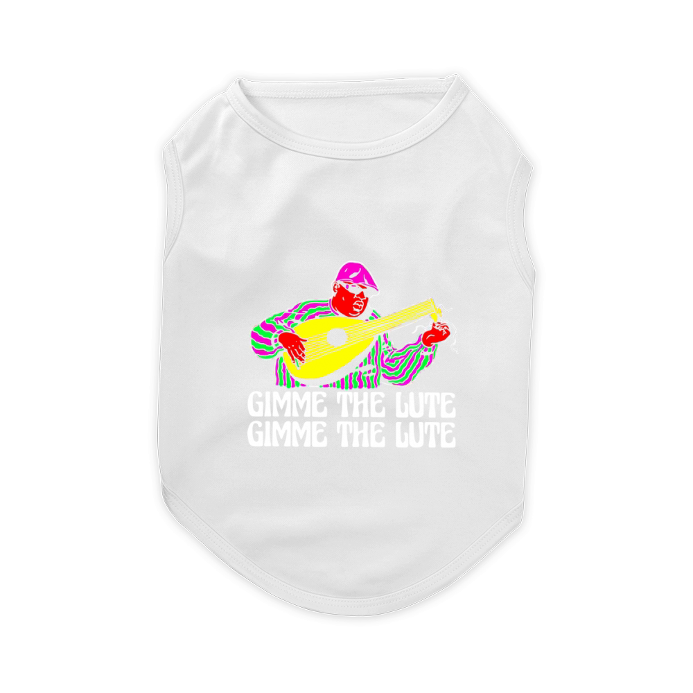 The Notorious big Gimme the lute Pet T-Shirt