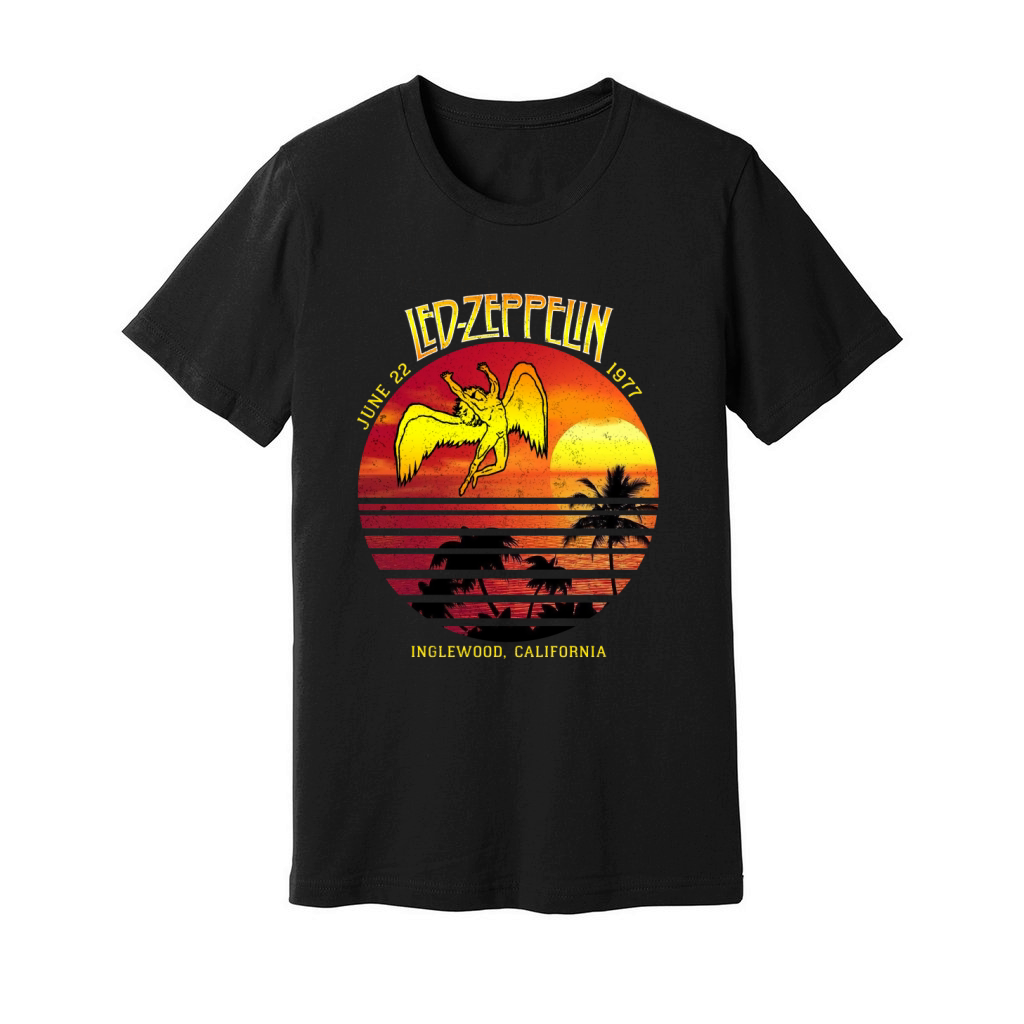 LED ZEPPELIN SUNSET Unisex Jersey Tee