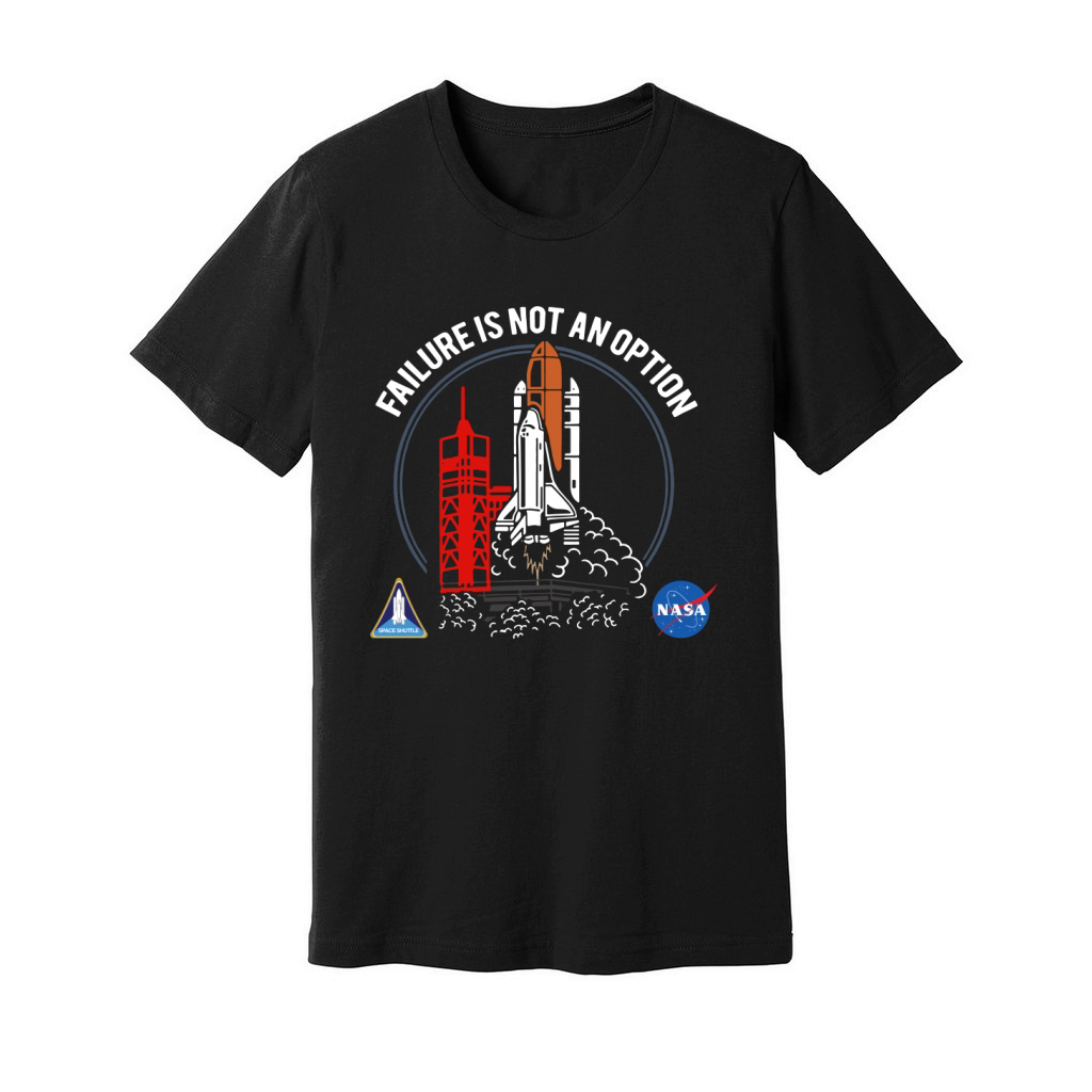 nasa failure is not an option Unisex Jersey Tee