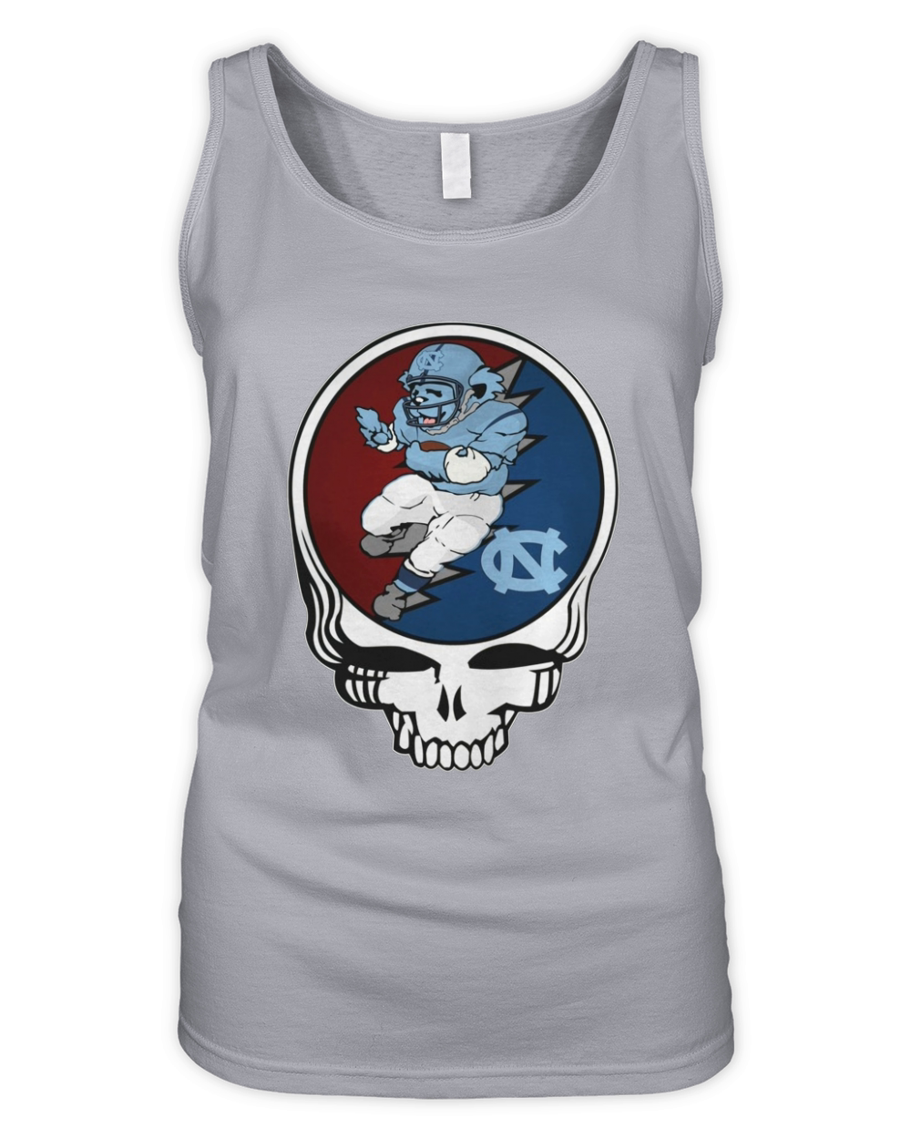 GratefulDead Tshirt North Carolina Tar Heels Organic Women's Tank Top
