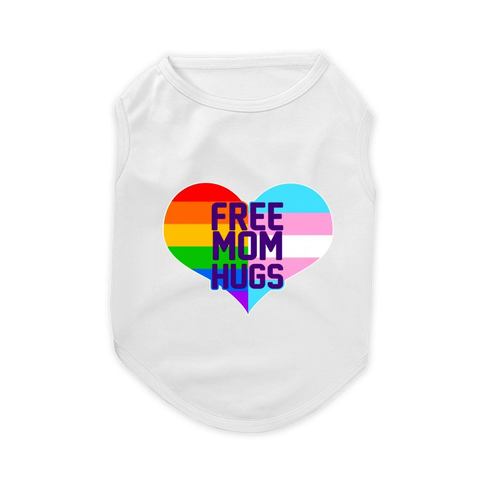 Free Mom Hugs LGBT Support Pet T-Shirt