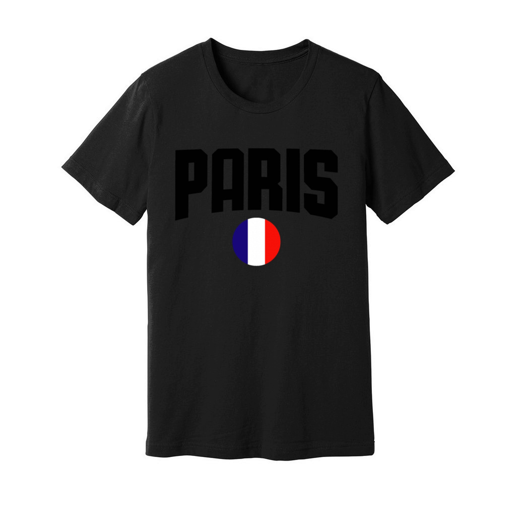 Paris Unisex Jersey Tee