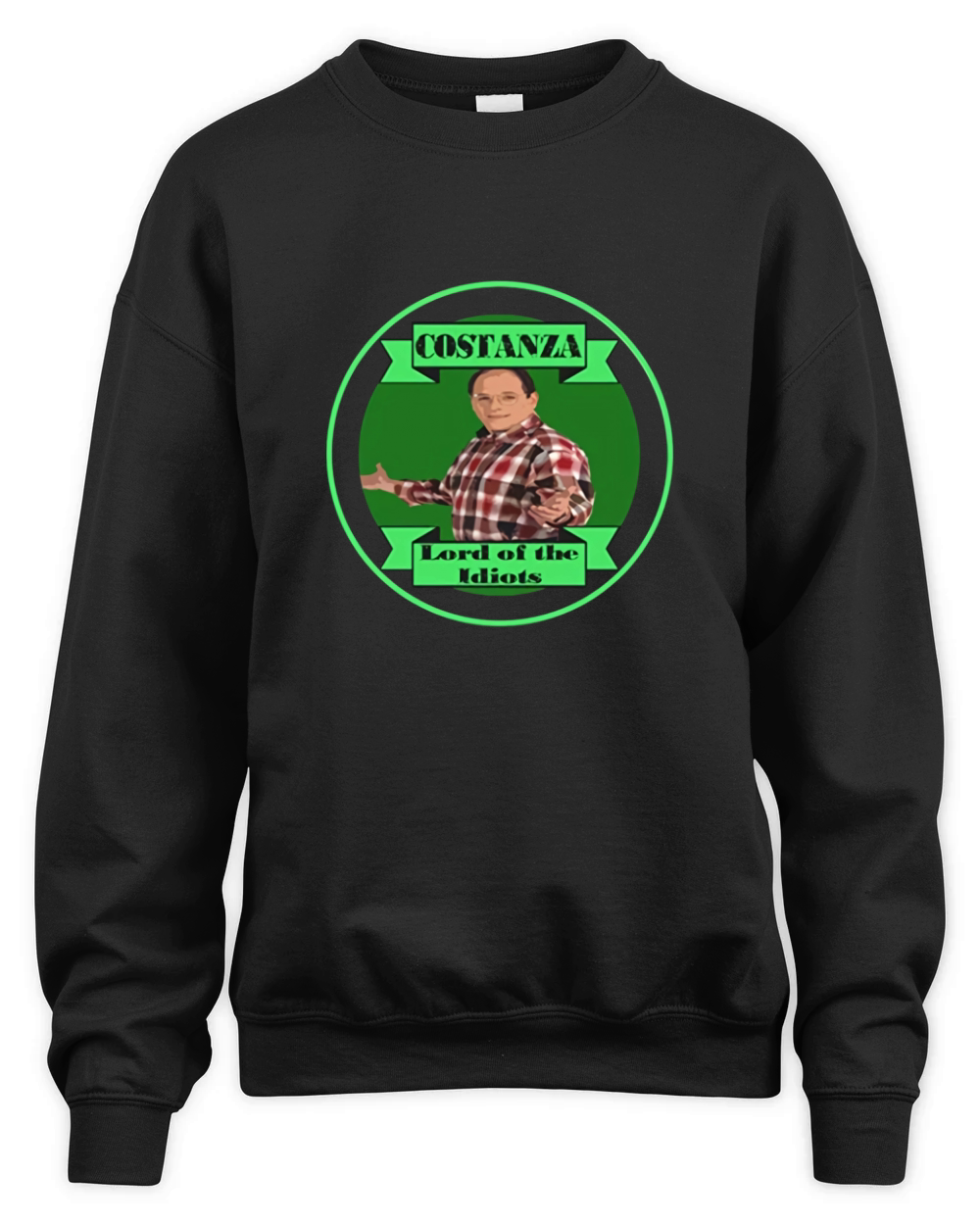 Lord of The Idiots George Costanza Unisex Premium Crewneck Sweatshirt