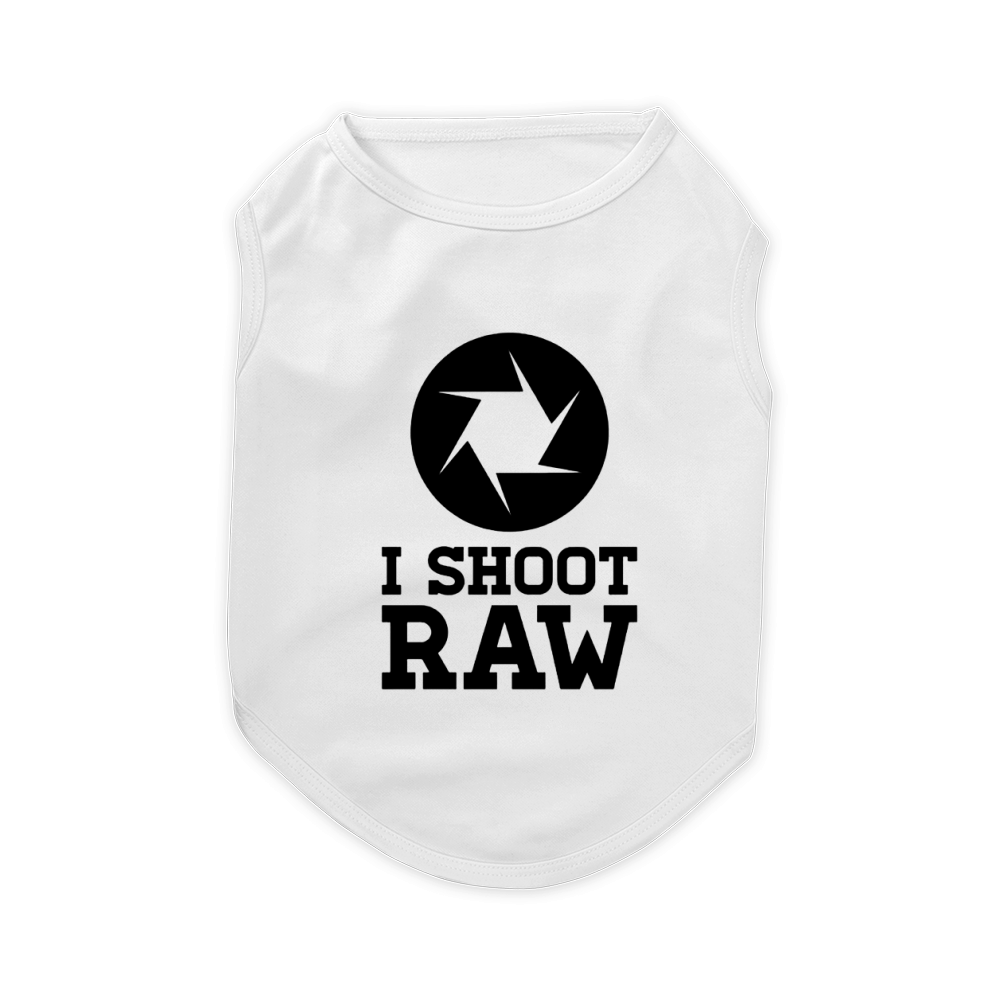 I Shoot RAW Pet T-Shirt