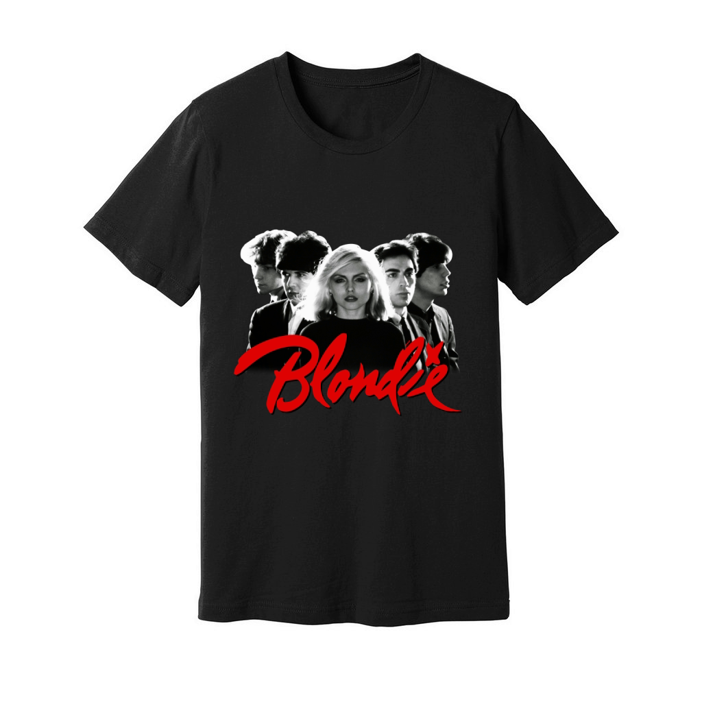 Blondie Rock Band  Debbie Harry Unisex Jersey Tee