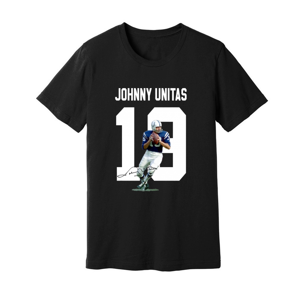 Johnny Unitas - The best Quarterback Unisex Jersey Tee