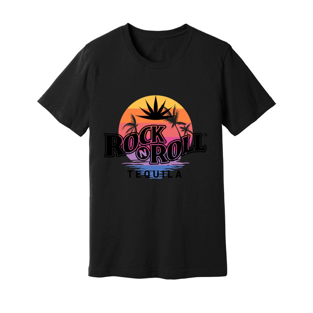 Rock N Roll Tequila Third Collection Unisex Jersey Tee